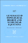Generalized Topological Degree and Semilinear Equations cover
