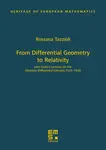 From Differential Geometry to Relativity