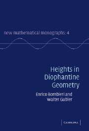 Heights in Diophantine Geometry cover