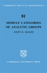 Module Categories of Analytic Groups cover