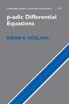 p-adic Differential Equations cover
