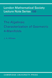 The Algebraic Characterization of Geometric 4-Manifolds